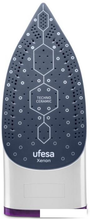Утюг Ufesa Steam iron Xenon (белый/сиреневый)- фото2