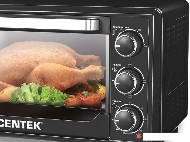 Мини-печь CENTEK CT-1537-30 (черный)- фото3
