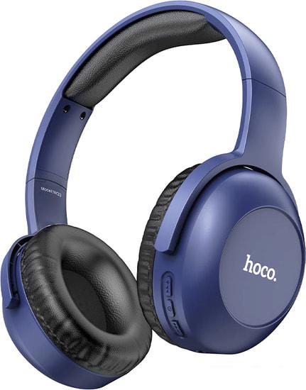 Наушники Hoco W33 (синий)- фото