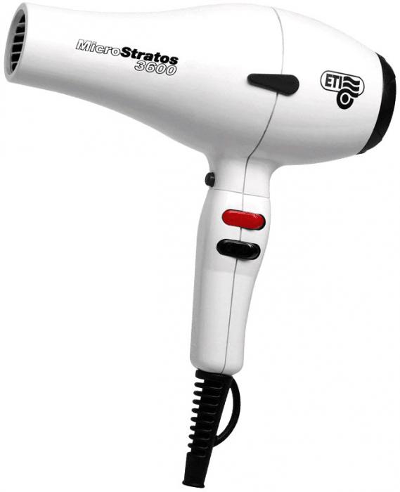 Фен ETI Micro Stratos 3600 (белый)- фото