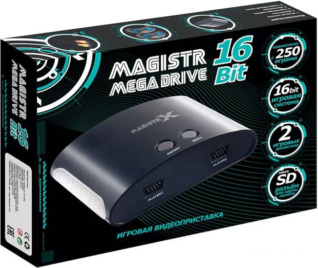 Игровая приставка Magistr Mega Drive 16Bit 250 игр- фото