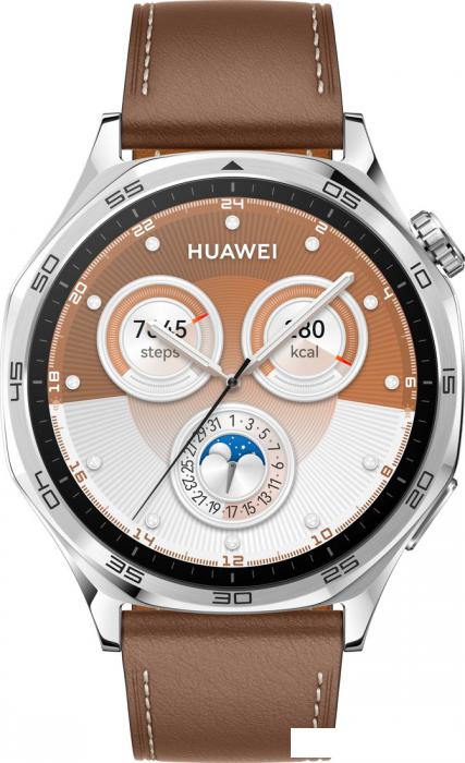 Умные часы Huawei Watch GT 5 46 мм (коричневый)- фото3