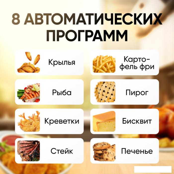 Аэрофритюрница Roome AF-ZE7223-A- фото3