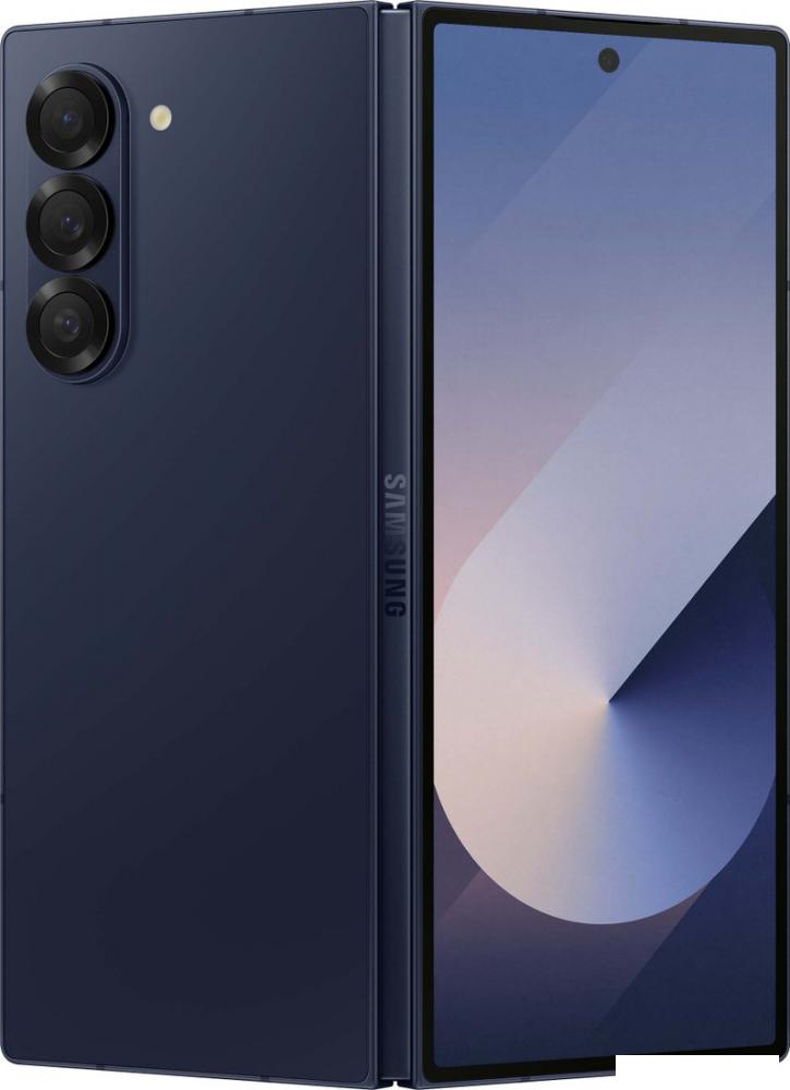 Смартфон Samsung Galaxy Z Fold6 SM-F956B/DS 12GB/1TB (синий) и наушники Galaxy Buds3 Pro (серебристый) по акции- фото