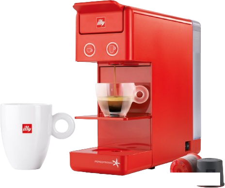 Капсульная кофеварка ILLY iperEspresso Y3.3 (красный)- фото