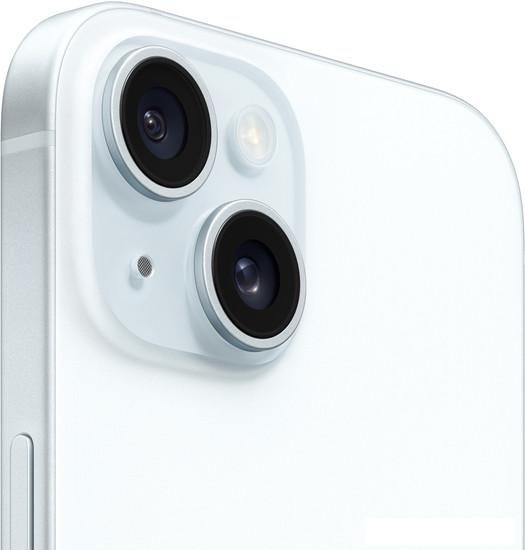 Смартфон Apple iPhone 15 Dual SIM 128GB (голубой)- фото3