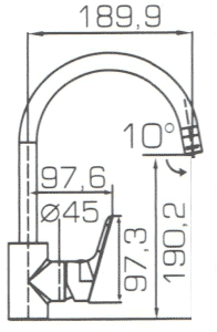 Смеситель Bravat Drop F74898C-1- фото2