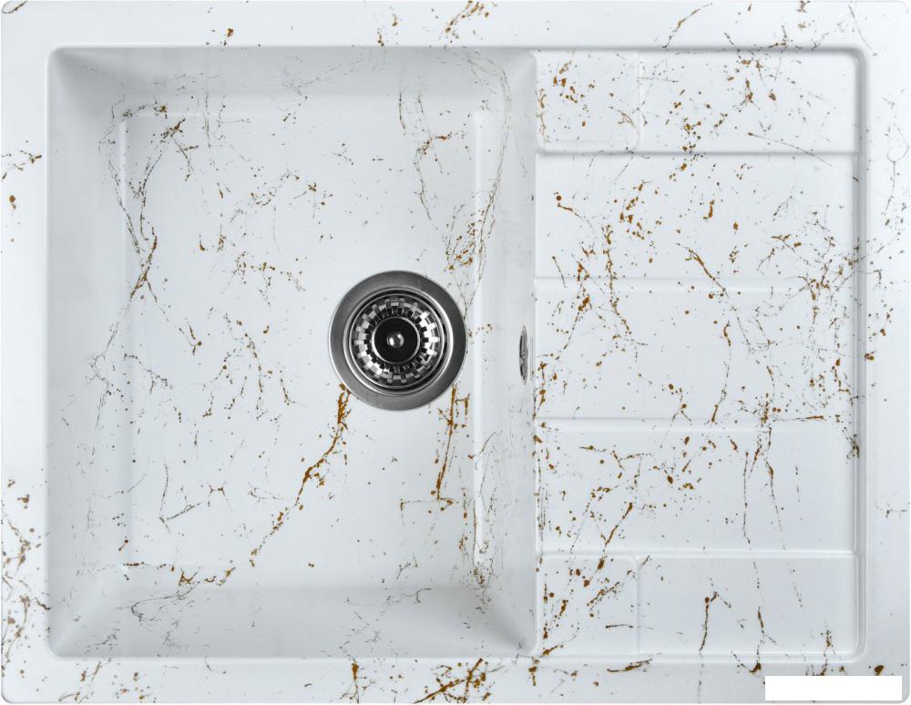 Кухонная мойка Wisent WB22-13 (с сифоном GER013)