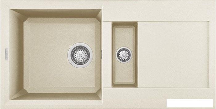 Кухонная мойка Elleci Easy 425 Bianco Antico 62- фото