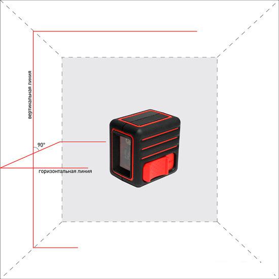 Лазерный нивелир ADA Instruments CUBE MINI Professional Edition (А00462)- фото3