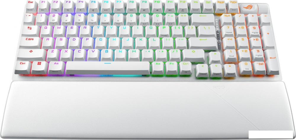 Клавиатура ASUS ROG Strix Scope II 96 Wireless Moonlight White (NX Snow)- фото4