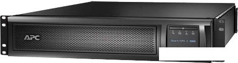 Источник бесперебойного питания APC Smart-UPS X 3000VA Rack/Tower LCD 200-240V (SMX3000RMHV2UNC)- фото