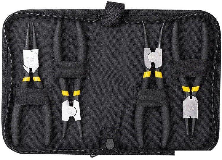 Набор пассатижей Deli DL104407 (4 предмета)- фото