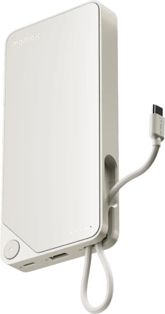 Внешний аккумулятор Momax 1-Power X Built-in USB-C IP153 20000mAh (белый)- фото