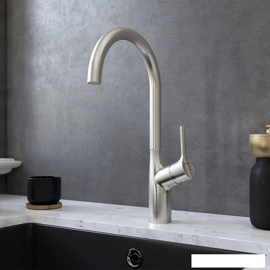 Смеситель AM.PM Spike F9S07011 (сатин)- фото4