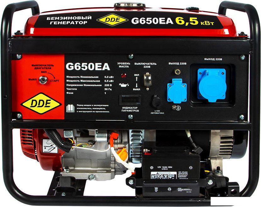 Бензиновый генератор DDE G650EA- фото3
