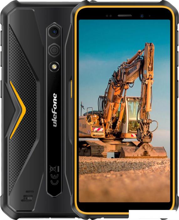 Смартфон Ulefone Armor X12 3GB/32GB (черный/оранжевый)- фото