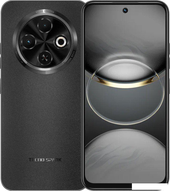 Смартфон Tecno Spark 30C 6GB/128GB (черный)- фото