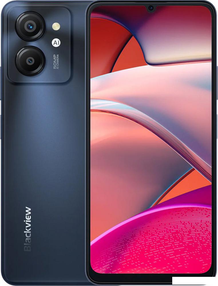 Смартфон Blackview Color 8 8GB/128GB (пепельно-серый)- фото