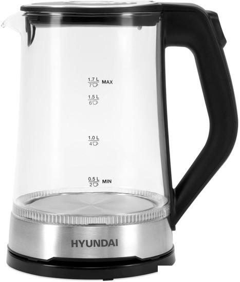 Электрический чайник Hyundai HYK-G3401- фото2