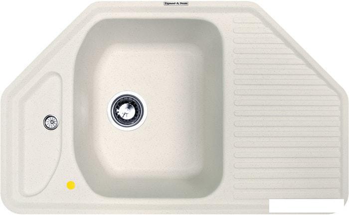 Кухонная мойка Zigmund & Shtain Eckig 800 (каменная соль)- фото