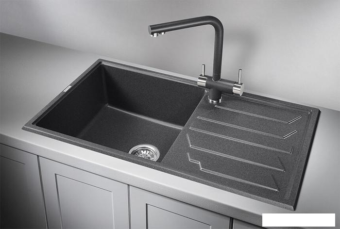 Кухонная мойка Granula GR-8601 (графит)- фото2