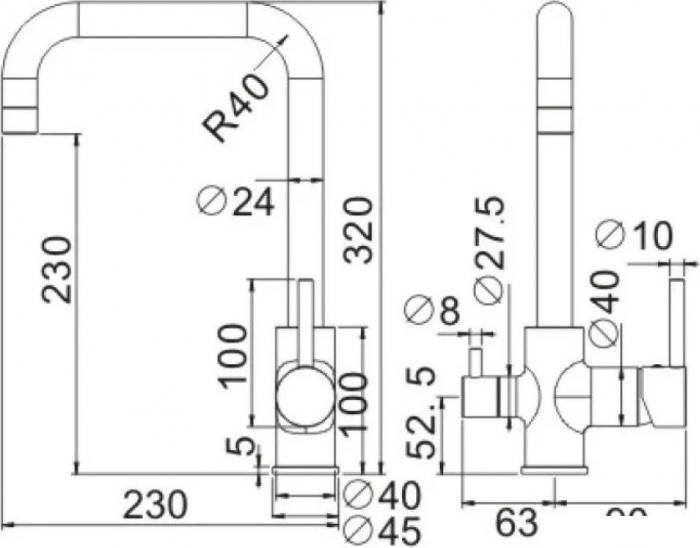 Смеситель Belz B76802- фото2