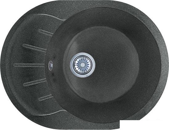 Кухонная мойка AV Engineering Rio AV580450RBK (черный)