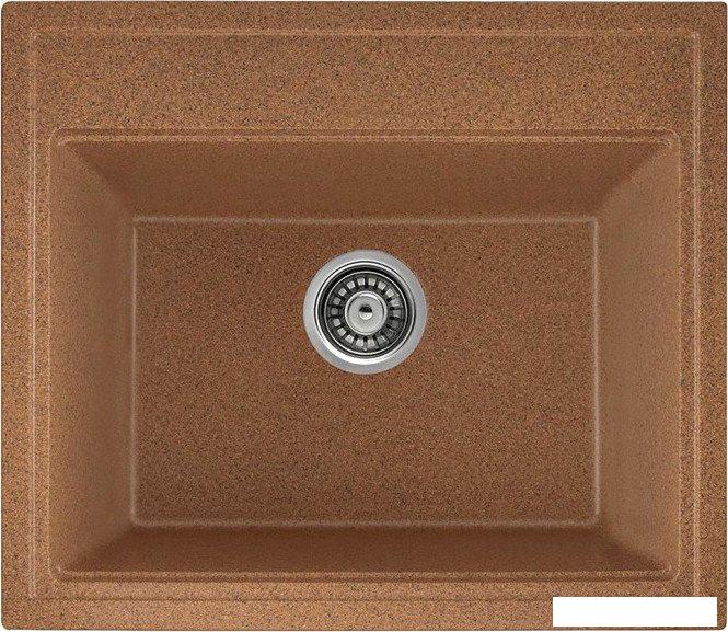 Кухонная мойка Saniteco Mare (терракот с сифоном)