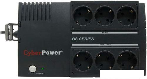Источник бесперебойного питания CyberPower BS450 Black- фото2