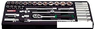 Набор торцевых головок Toptul GTB35030 35 предметов