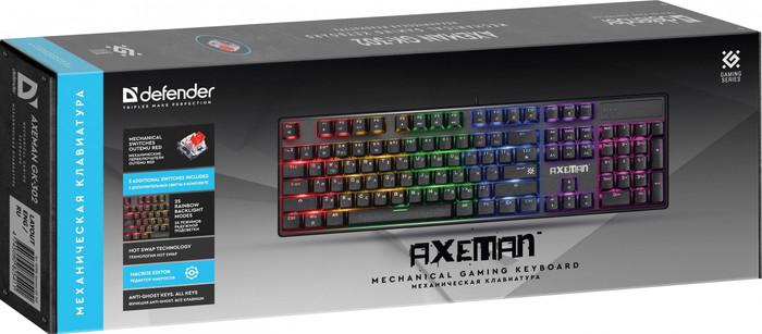 Клавиатура Defender Axeman GK-302- фото3