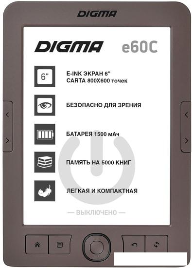 Электронная книга Digma e60C- фото