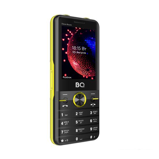 Кнопочный телефон BQ-Mobile BQ-2842 Disco Boom (желтый)- фото2