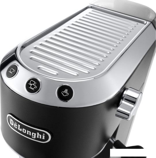 Рожковая кофеварка DeLonghi Dedica EC 685.BK- фото3