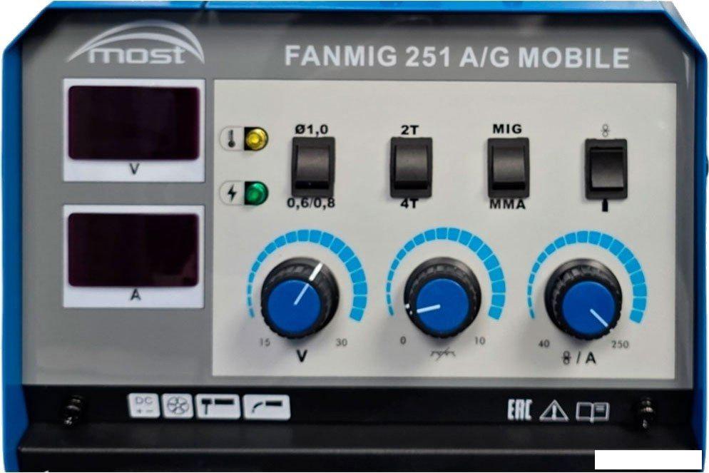 Сварочный инвертор MOST Fanmig 251 A/G mobile- фото3