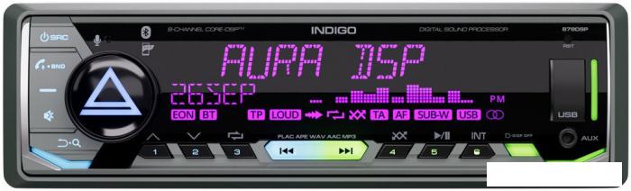 USB-магнитола Aura Indigo-878DSP- фото