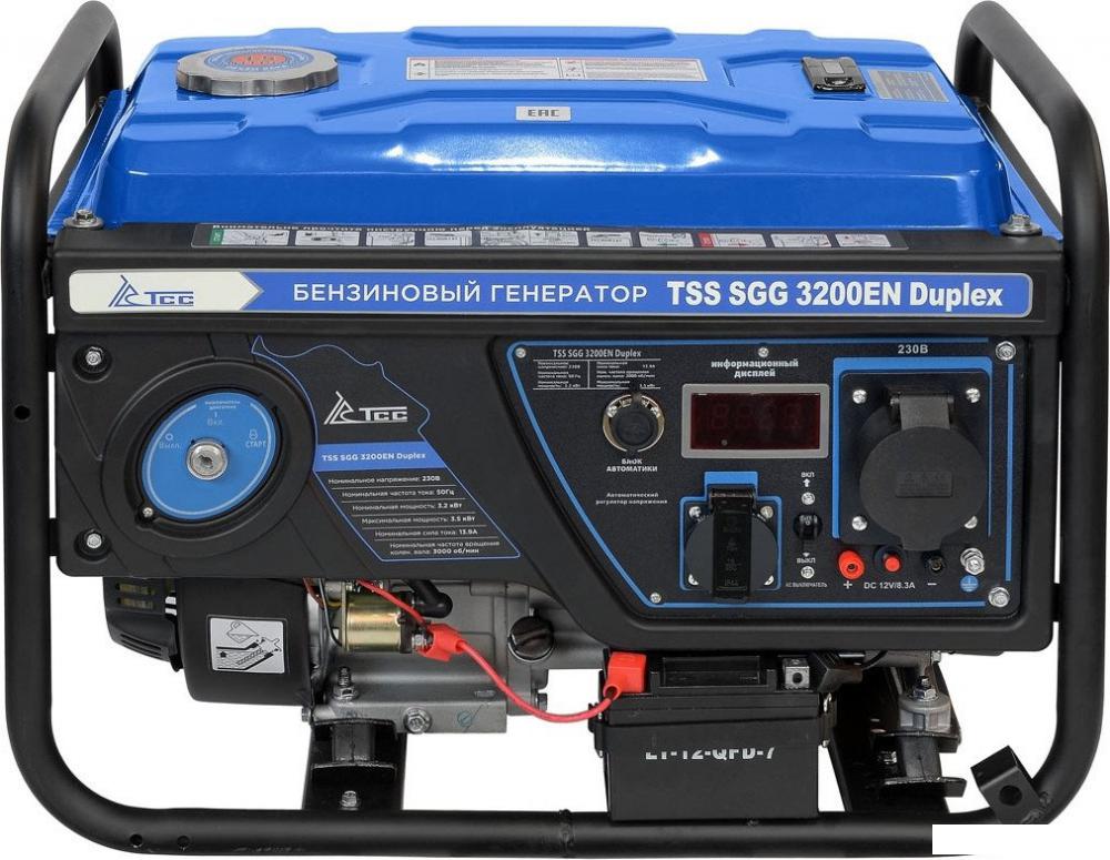 Бензиновый генератор ТСС SGG 3200EN Duplex- фото2