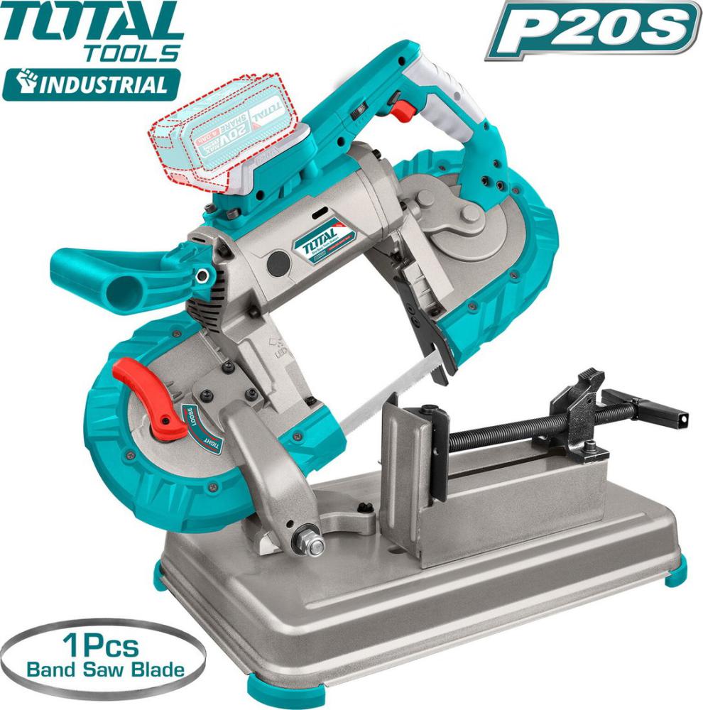 Ленточная пила Total TBSLI20127 (без АКБ)