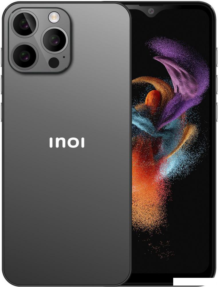 Смартфон Inoi Note 13s 4GB/128GB с NFC (серый)- фото