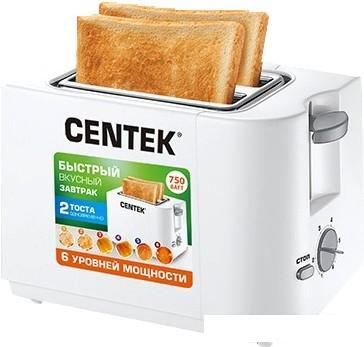 Тостер CENTEK CT-1425 (белый)- фото