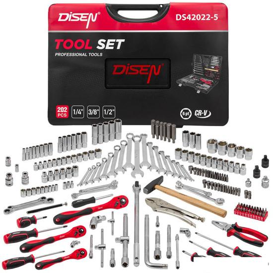 Набор домашнего мастера Disen DS42022-5 (202 предмета)- фото2
