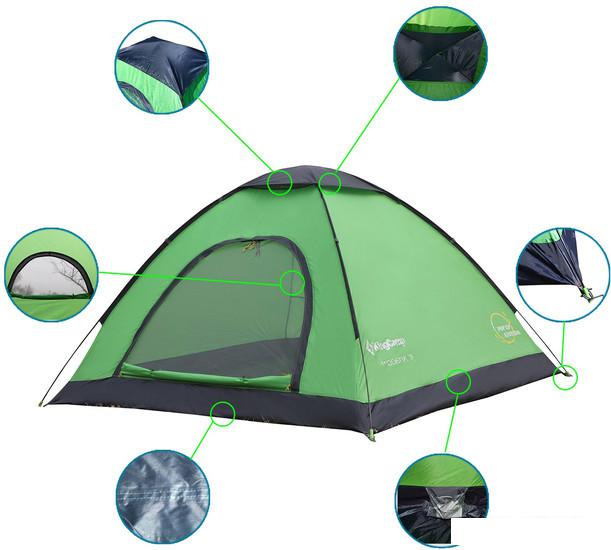 Палатка KingCamp Modena 3 KT3037- фото4