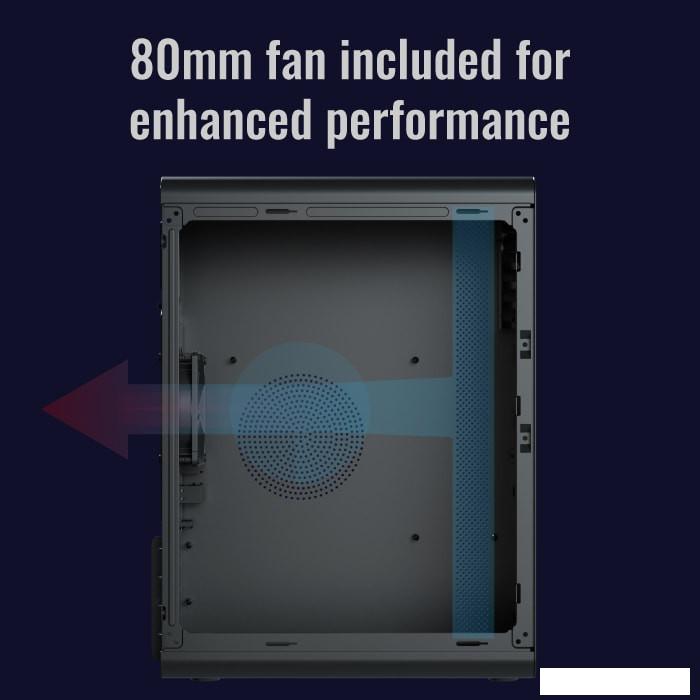Корпус AeroCool CS-110-S-BK-v1- фото3