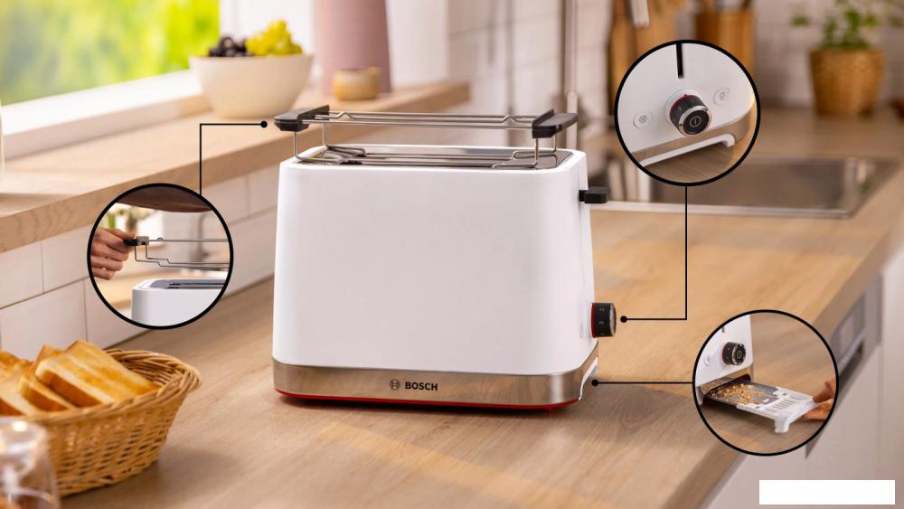 Тостер Bosch MyMoment TAT4M221- фото2