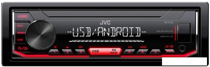 USB-магнитола JVC KD-X152M- фото