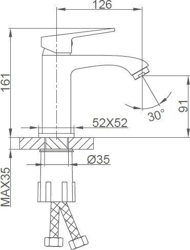 Смеситель FRAP F1076-9- фото2