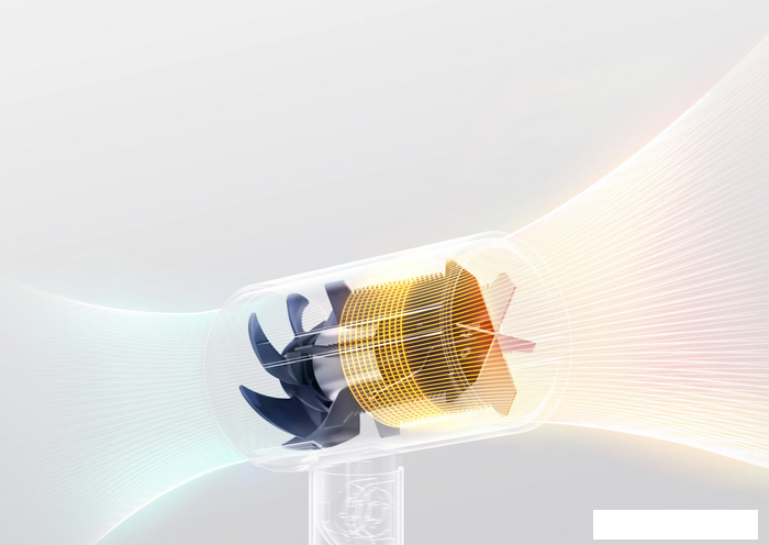 Фен Xiaomi Compact Hair Dryer H101 BHR7475EU (международная версия, белый)- фото3