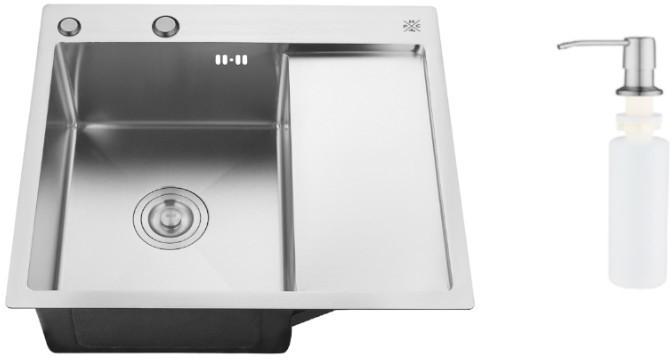 Кухонная мойка РМС MRK-5851L (с дозатором)- фото