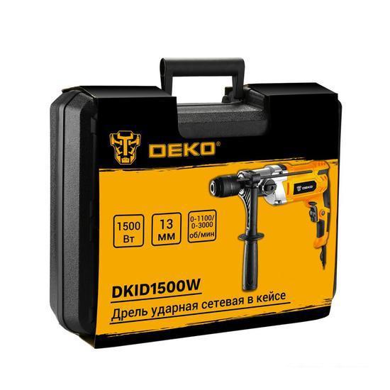Ударная дрель Deko DKID1500W 063-4322- фото2